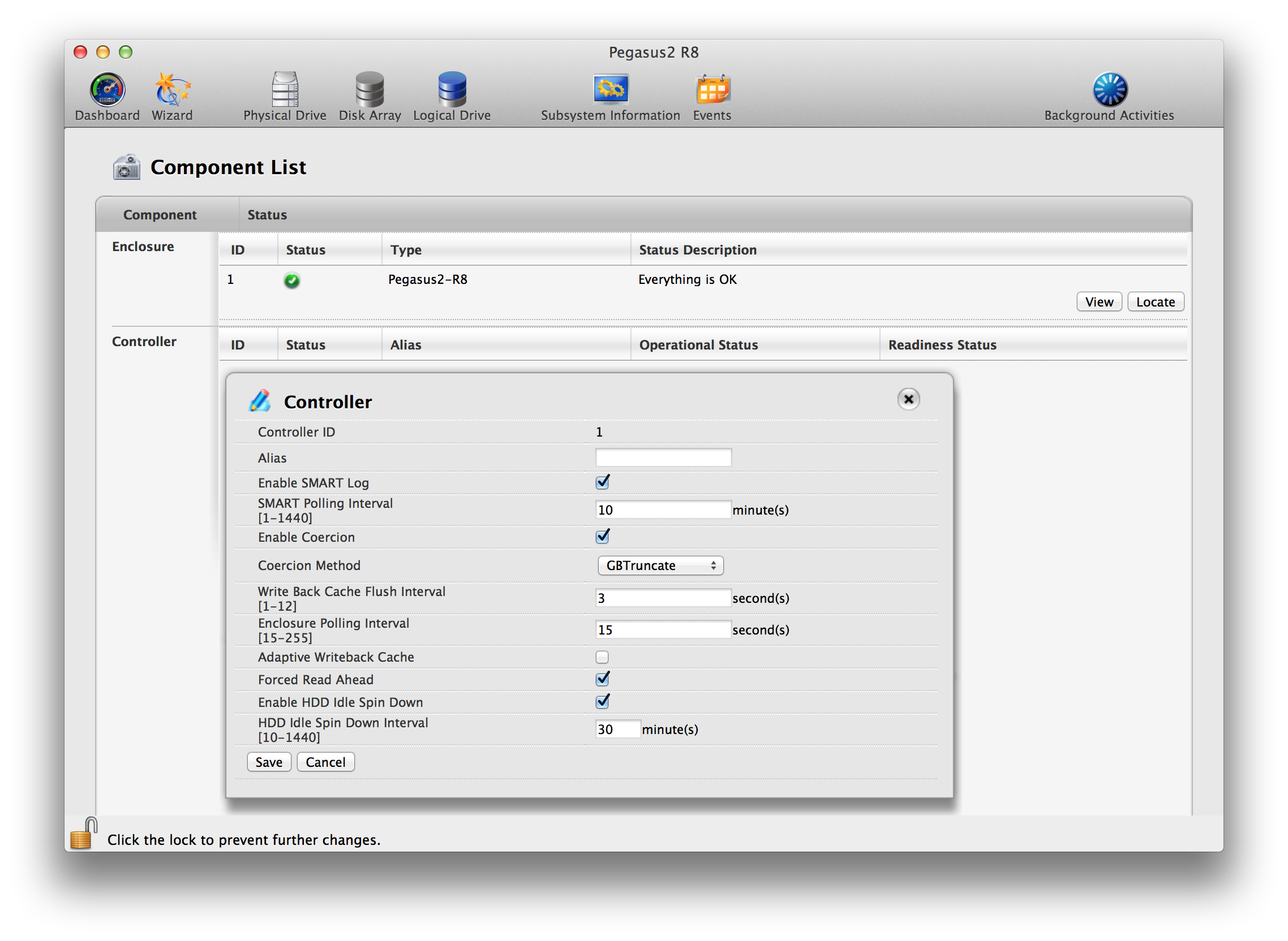 Power down enable. HDD Idle. Write-back cache. Power Management Club.